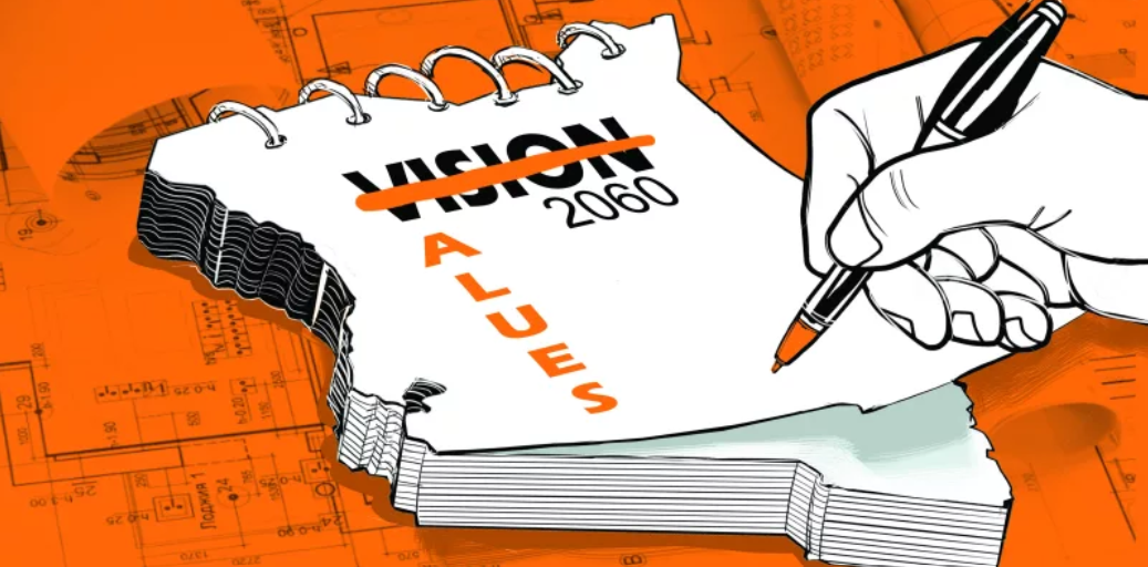 Illustration of Kenya moving beyond Vision 2030
