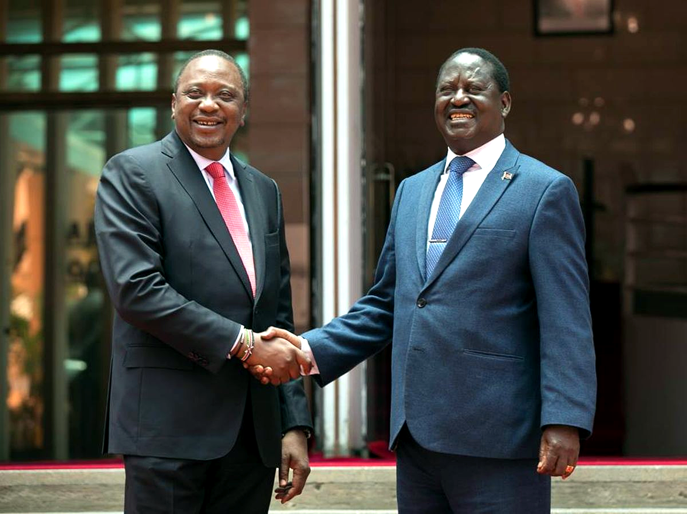 Politics cover image for Handshake betrayal. Will Raila fall into the sunk cost trap?