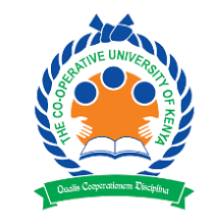 The Cooperative University of Kenya logo